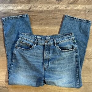 a.n.a High Rise Vintage Straight Leg Jeans Size 16 Medium Wash EUC